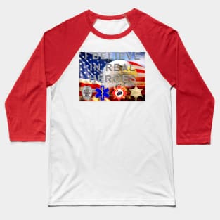 Real Heroes civilian Baseball T-Shirt